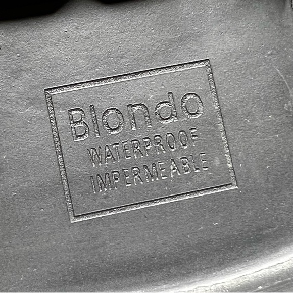 Blondo Dagger Waterproof Ankle Boots in Black Nubuck Leather - Picture 8 of 9